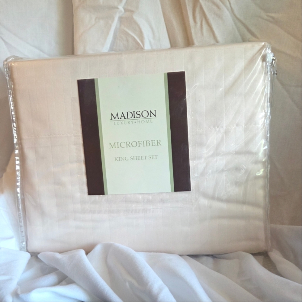 Microfiber King Sheet Set